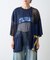 【etsinta】リメイクメッシュBIGプルオーバー