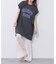 【etsinta】ビジュー付カレッジノースリ