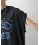 【etsinta】ビジュー付カレッジノースリ