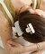 :【2セット】ドットヘアクリップ