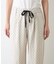【3サイズ展開/接触冷感】ドット柄ワイドイージーパンツ