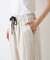 【3サイズ展開/接触冷感】ドット柄ワイドイージーパンツ