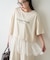 【接触冷感/全方位着映え】裾レースドッキング半袖ロゴTee