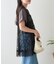 【+1で旬な雰囲気】総レースチュニックベスト
