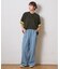 ボーダー配色ヘンリーTee