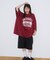 オーバーサイズメッシュロゴTEE