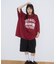 オーバーサイズメッシュロゴTEE