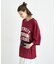 オーバーサイズメッシュロゴTEE