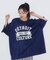 オーバーサイズメッシュロゴTEE