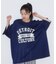 オーバーサイズメッシュロゴTEE