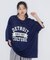 オーバーサイズメッシュロゴTEE