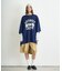 オーバーサイズメッシュロゴTEE