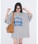 オーバーサイズメッシュロゴTEE