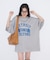 オーバーサイズメッシュロゴTEE
