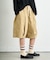 タックハーフボリュームワイドパンツ/WEB限定カラー・プラスサイズあり