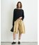 タックハーフボリュームワイドパンツ/WEB限定カラー・プラスサイズあり