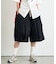 タックハーフボリュームワイドパンツ/WEB限定カラー・プラスサイズあり