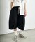 タックハーフボリュームワイドパンツ/WEB限定カラー・プラスサイズあり