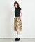タックハーフボリュームワイドパンツ/WEB限定カラー・プラスサイズあり