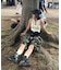 タックハーフボリュームワイドパンツ/WEB限定カラー・プラスサイズあり