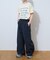 【UNISEX】チェックカーブスラックス
