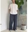 【GEVACO】ドローコードワイドパンツ