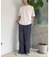 【GEVACO】ドローコードワイドパンツ