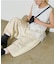 【etsinta】ラインジャージーオーバーショーツ