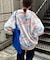 【SOUNDS GOOOOD】モンスター総柄ワッフルプリントロンTEE