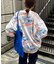 【SOUNDS GOOOOD】モンスター総柄ワッフルプリントロンTEE