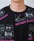 【SOUNDS GOOOOD】モンスター総柄ワッフルプリントロンTEE