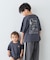 【KIDS/親子お揃い可能】KIDSおじさんワッフルTEE