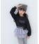 【KIDS】レイヤードチュールミニスカート/WEB限定カラーあり