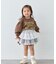 【KIDS】レイヤードチュールミニスカート/WEB限定カラーあり