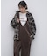 ∴【2サイズ展開/前後2WAY】マットベロア裾ドロストサロペ