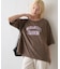 ∴アシッドウォッシュカレッジロゴオーバーTee