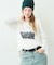 ∴シアー裏毛裾ラウンドフォトTee