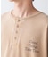 パウダー加工ヘンリーロンTEE