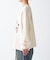 ニュアンス柄プリント2WAYワッフルロンTEE