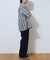 ストレッチカルゼテーパードパンツ