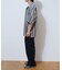 ストレッチカルゼテーパードパンツ