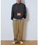 ストレッチカルゼテーパードパンツ