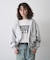 【UNISEX】製品染めダンボールジップパーカー/WEB限定カラーあり