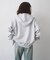 【UNISEX】製品染めダンボールジップパーカー/WEB限定カラーあり