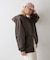【UNISEX】製品染めダンボールジップパーカー/WEB限定カラーあり