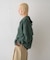 【UNISEX】製品染めダンボールジップパーカー/WEB限定カラーあり