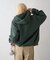 【UNISEX】製品染めダンボールジップパーカー/WEB限定カラーあり