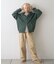 【UNISEX】製品染めダンボールジップパーカー/WEB限定カラーあり