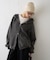 【UNISEX】製品染めダンボールジップパーカー/WEB限定カラーあり