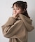 【UNISEX】製品染めダンボールジップパーカー/WEB限定カラーあり